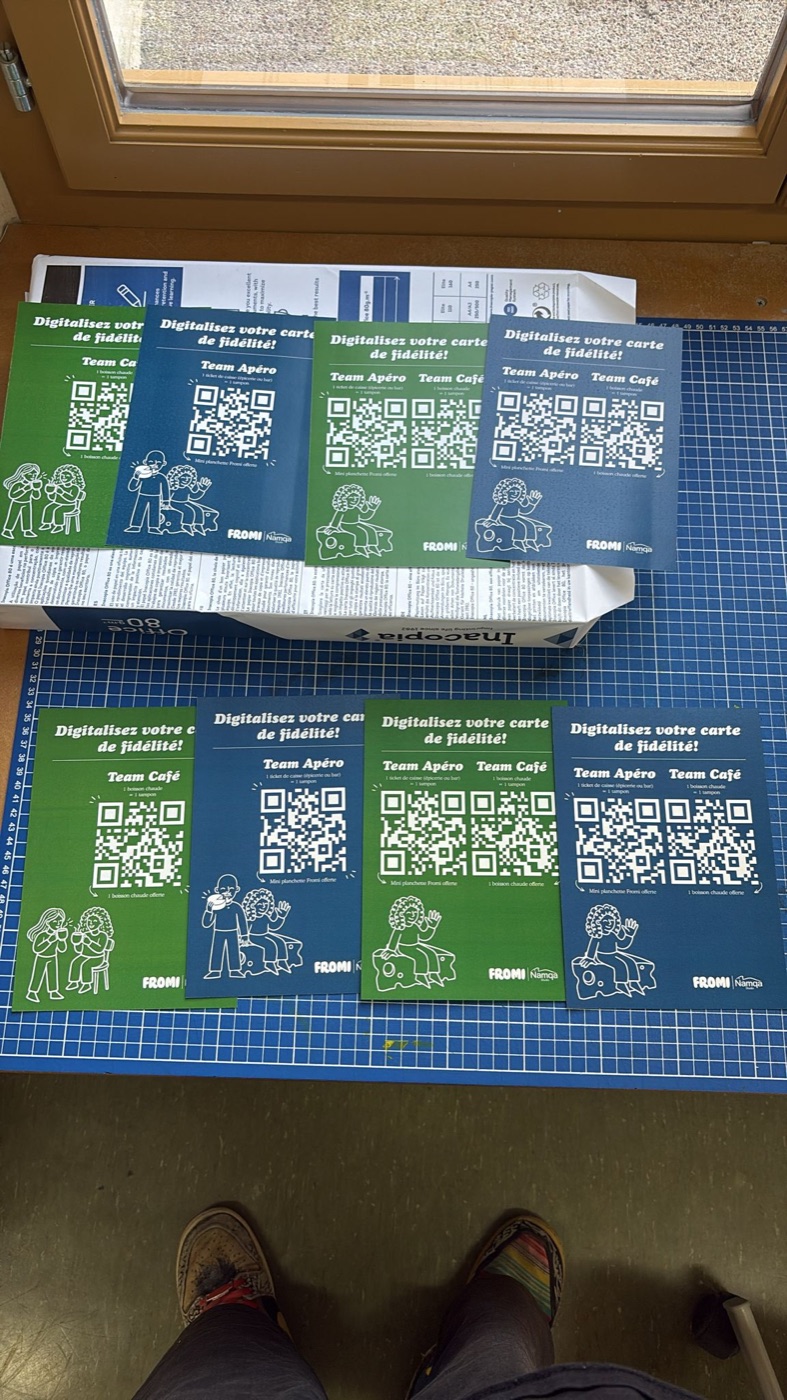 Flyers imprimés Namqa